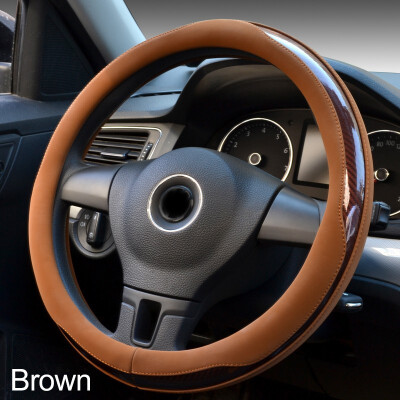 

Car Interior Protection Accessories Automobile Steering Wheel Cover fiber Fashion Multi-color Non-slip comfortable 363840cm