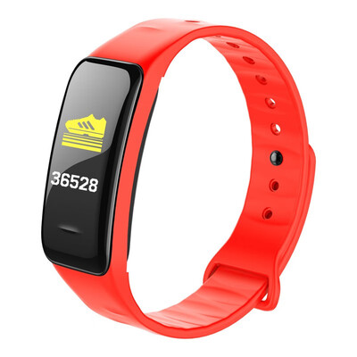 

Hot new C1Plus smart bracelet color screen heart rate monitoring Bluetooth step-by-step waterproof sports blood pressure bracelet