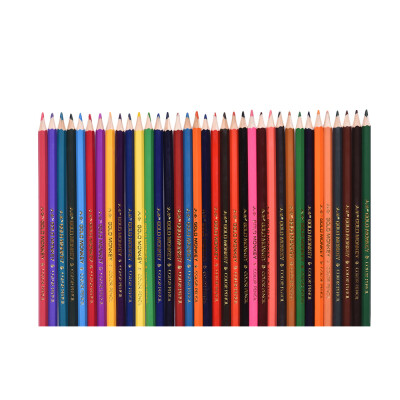 

Professional Colored Pencils with Soft Core Triangular-Shaped Pre-Sharpened Cute Holder for School Student Adult Drawing 12 Colors