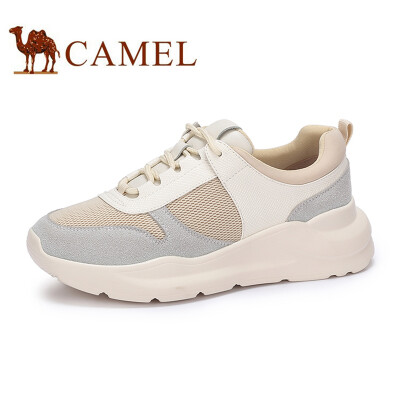 

Camel CAMEL Womens Cool&Vitality Lace-up Old Shoes A91568612 Beige 37