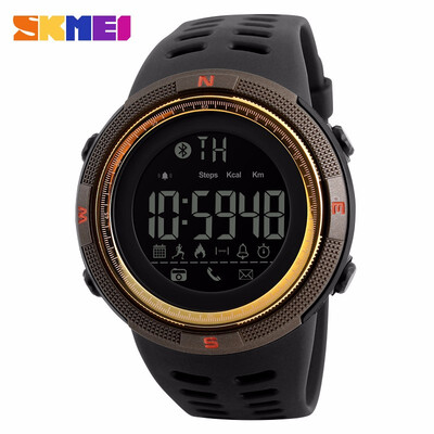 

SKMEI Men Smart Watch Chrono Calories Pedometer Multi-Functions Sports Watches Reminder Digital Wristwatches Relogios 1250