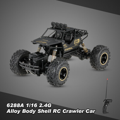 

6288A 116 24G Alloy Body Shell Crawler RC Buggy Car