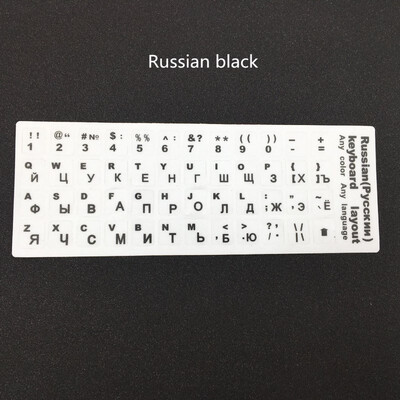 

Multi-language keyboard Sticker Trackpoint Caps with Russian Spanish French German