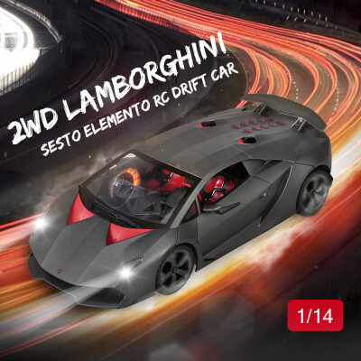 

HQ RC Model HQ20138 Lamborghini SESTO ELEMENTO 114 2WD RC Drift Car Christmas Gift for Kids