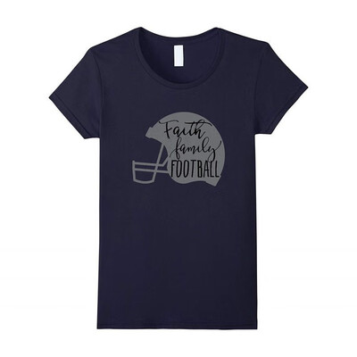 

Faith Family Football T-Shirt