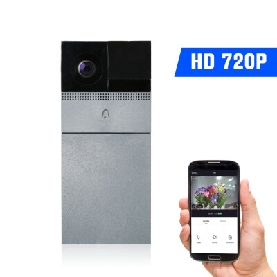 

WiFi Smart Wireless Security DoorBell Smart HD 720P Visual Intercom Recording Video Door Phone Remote Home Monitoring Night Vision