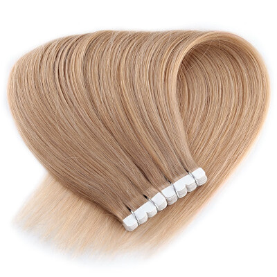 

Neitsi 16Inch Mini Tape in Human Hair Extensions Straight 20Pcs Tape-ins 5A Grade Quality