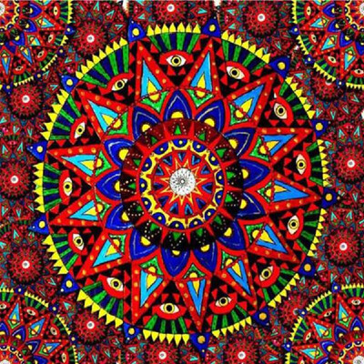

Diamond Painting Embroidery Cross Stitch Full Mosaic DIY Kit Mandala Eyes Rhinestone Home Decor