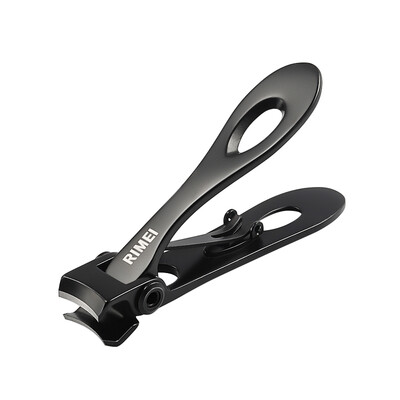 

Jinda Rimei RIMEI nail clippers stainless steel adult big jaws thick nail clippers cut small manicure tools atmosphere gift box fathers day gift gifts LP6491 black