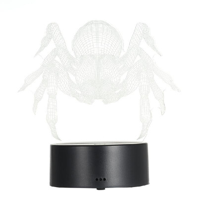 

3D Visual Illusion Lamp Transparent Acrylic Night Light 7 Color Changing LED Lamp 15