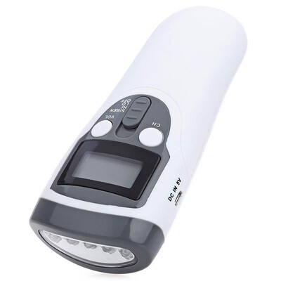 

Portable LED light flashlight emergency alarm AMFM radio hand shake power generation outdoor mobile phone charger power bank