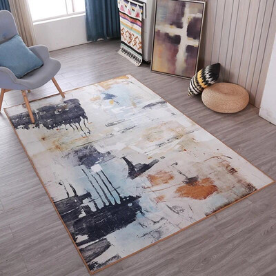 

NeillieN Simple European carpet living room coffee table carpet Nordic bedroom carpet bedside carpet office carpetfloor mat