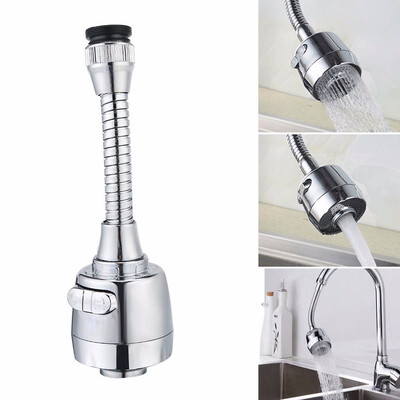 

360 Rotary Kitchen Faucet Bathroom Spray-shower Filter Water Saving Tap Faucet Bubble Aerator Nozzle Filter