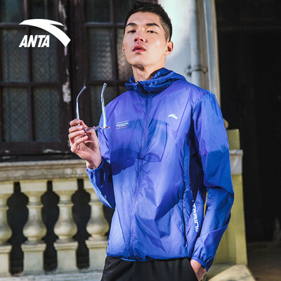 

ANTA ANTA 95827742 Mens 2018 Summer New Jacket Windbreaker Sports Casual Jacket A53839 Palace Blue 3XL Men 190