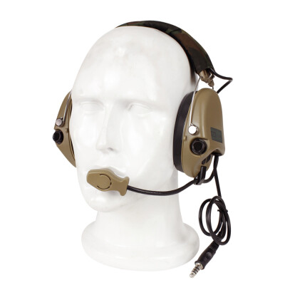 

Tactical Headset Noise Reduction Canceling Headphone Over Ear Earphone for Military Airsoft Paintball Hunting