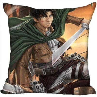 

Attack On Titan Pillow Case High Quality New Years Pillowcase Wedding Decorative Pillow Cover Gift For Children 35x35CM