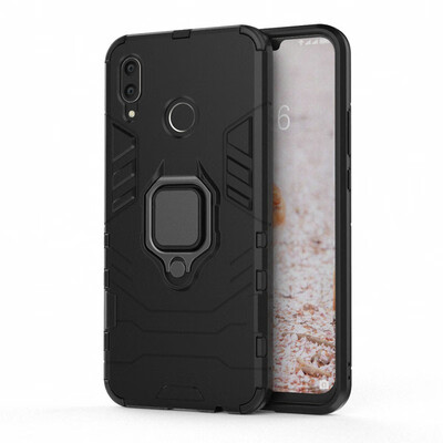 

for Huawei nova 3i INE-LX2 Ring Case Car Holder Phone Case for Huawei nova 3 PAR-LX1 PAR-LX1M PAR-LX9 Hard Armor Case Cover