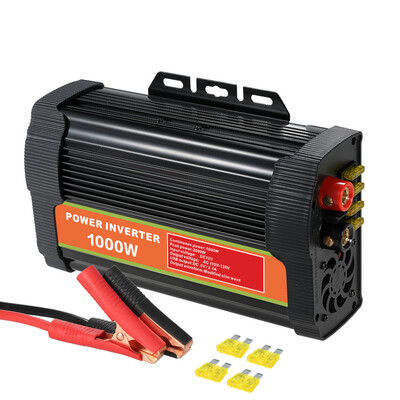 

1500W DC12V to AC110-130V Power Inverter Modified Sine Wave Household Car Converter with 42A Dual USB&2 AC Outlets