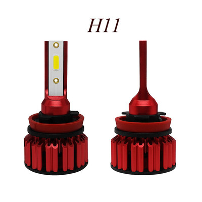 

2Pcs H4 LED Car Headlight Bulb 12V 50W spotlight 6000K auto auxiliary driving lamp 9005 9006 H4 H7 car fog lights car Head lamp