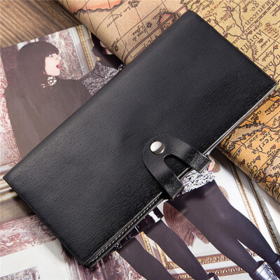 

New mens long wallet mens leather wallet top layer leather zipper mens wallet