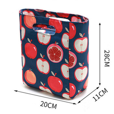 

Lunch Bag Reusable Insulated Thermal Women Ice Bags Multifunctional Cooler And Warm Keeping Candy Color Box Waterproof Handbag