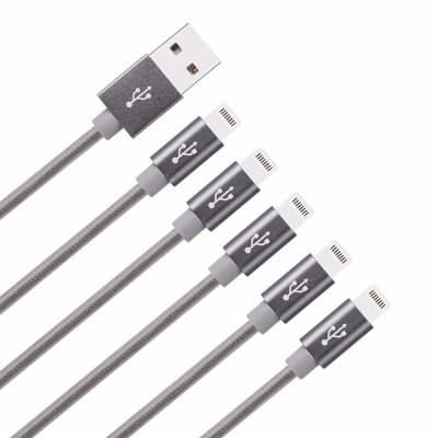 

iPhone Charging Cable 4Pack 03M1M2M3M Nylon Braided Syncing&Charging Cord for iPhone iPad iPod