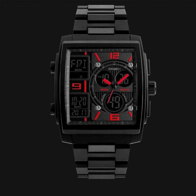 

SKMEI Fashion Digital Mens Sport Military Army LED Date Waterproof Wrist Watch