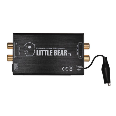 

Mini MM Phono Preamp Preamplifier with RCA Input & Output Interfaces Aluminum Alloy
