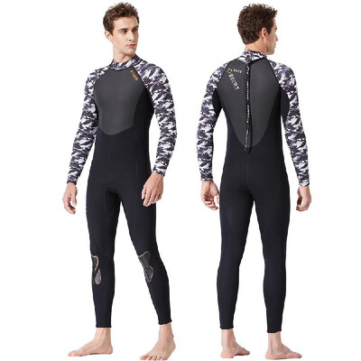

Lixada Mens Thermal Diving Suit 15MM 30MM UV Protective Wetsuit Snorkeling Scuba Surfing Swimming Neoprene Fitting Diving Jum