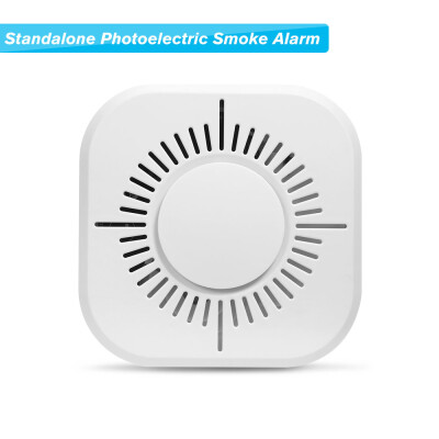 

Standalone Photoelectric Smoke Alarm High Sensitive Wireless Alarm System Security Independent Smoke Detector Fire Protection Sens