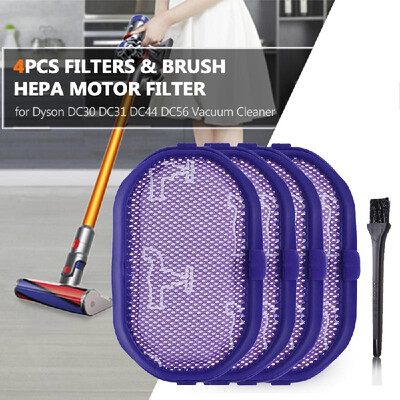 

4pcs Filters & Brush HEPA Motor Filter Replacement for Dyson DC30 DC31 DC44 DC56 Vacuum Cleaner