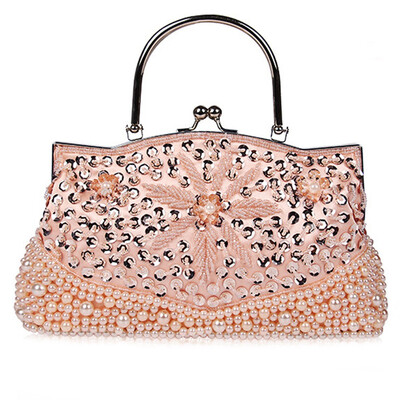 

Elegant Beaded Sequin Design Women Wedding Handbags Small Shoulder Bag for Party Wedding Women Purse Wallet