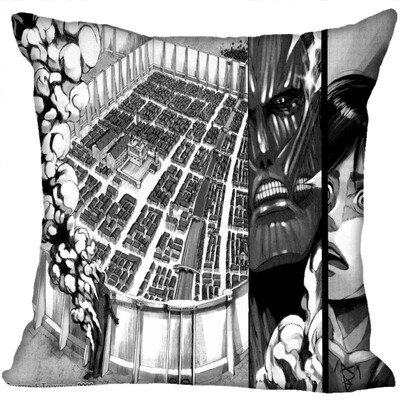 

Attack On Titan Pillow Case High Quality New Years Pillowcase Wedding Decorative Pillow Cover Gift For Children