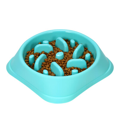 

Dog Food Bowl Anti-Choke Slow Feeder Fun Interactive Pet Bowl Non-Slip Healthy Eating Food Water Bowl for Dogs