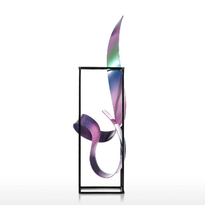 

Thriving Freestanding Sculpture Abstract Desktop Sculpture Modern Metal Art Contemporary Centerpieces