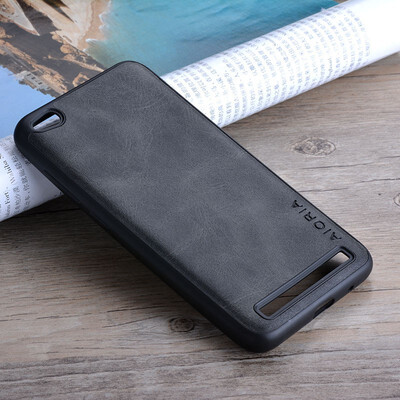 

for xiaomi redmi 5a case Luxury Vintage leather Skin cover phone cases for xiaomi redmi 5a funda Business style coque capa