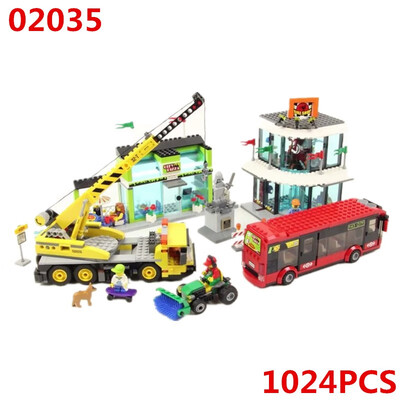 

Lepin 02035 Town Square Legoings 60026 Building Blocks Bricks Educational Toys For Children DIY Gifts City Series