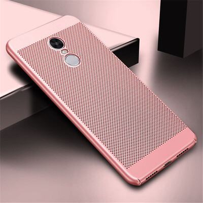 

Goowiiz Phone Case For Xiaomi Mi 55X5s5s Plus66X6 Plus Full Protection Slim Hard PC Breathable Grid Back Cover