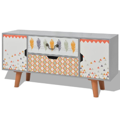 

Sideboard MDF 394"x118"x197" Gray