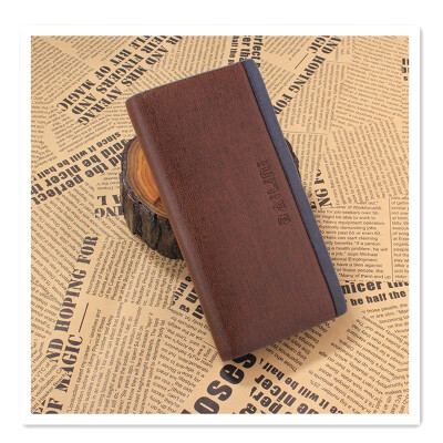 

2018 new popular business wood grain mens wallet clutch bag long wallet soft wave package