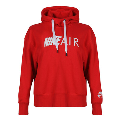 

Nike NIKE Womens Sweater Pullover AS W NSW AIR HOODIE PO Sportswear AR3655-657 Red S Code