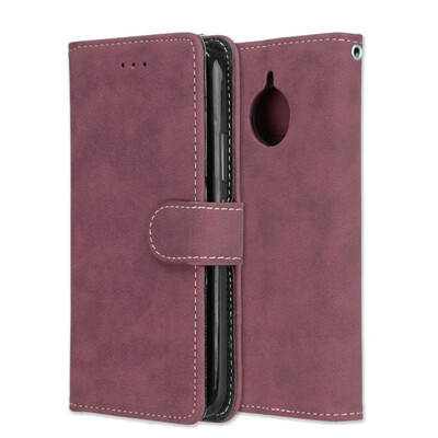 

MOONCASE Motorola Moto E4 Plus Vintage Scrub 3 Card Case - Rose