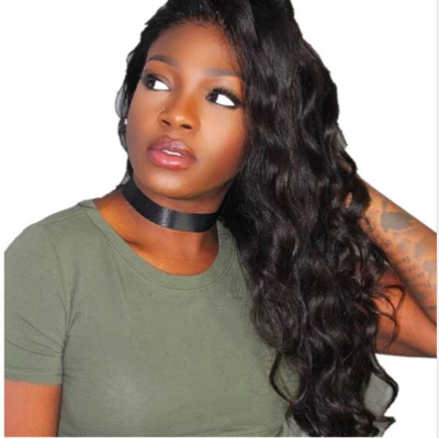 

BOWIN 13x6 Body Wave Lace Front Wigs Peruvian Virgin Human Hair Wig Pre plucked Hairline Natural Color