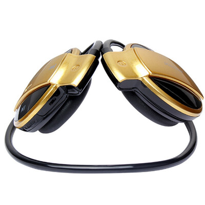 

Wireless Bluetooth earphones Stereo Foldable mini Neckband Portable Noise Reduction TF card earphone FM With Mic For phone