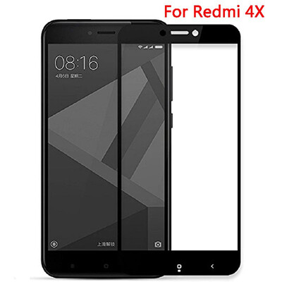 

Protective Tempered Glass For Xiaomi Redmi 4X Glass On Xiaomi Redmi 4x Safety Glass Full Cover Screen Protectors Protection 5"Film