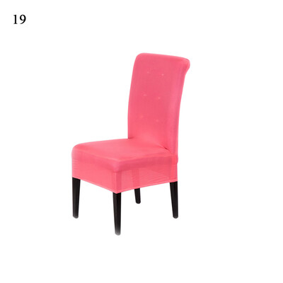 

Universal Removable Washable Elastic Cloth Stretch Chair Cover Slipcover 21 Colors Available Home Dining Room Hotel Wedding Banque