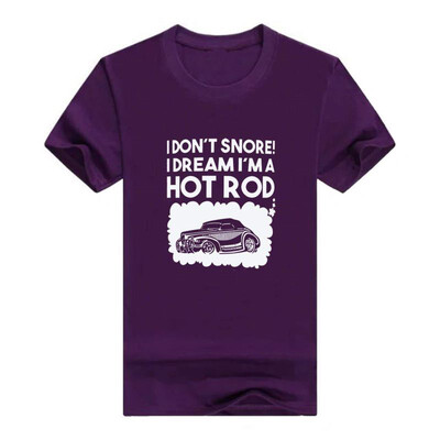 

Funny Car Gifts I Dont Snore I Dream Im a Hot Rod Classic Car Mens t-Shirt