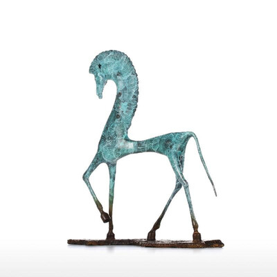

Egypt Horse Tomfeel Brozne Sculpture Copper Horse Decoration Sculpture
