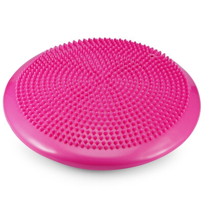 

1pcs Durable Inflatable Yoga Wobble Stability Balance Disc Massage Cushion Mat