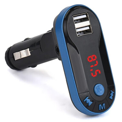 

I9 Car MP3 Player Bluetooth Music Player Car Bluetooth Hands-free Calling Dual USB Card Bluetooth Wireless FM Transmitter